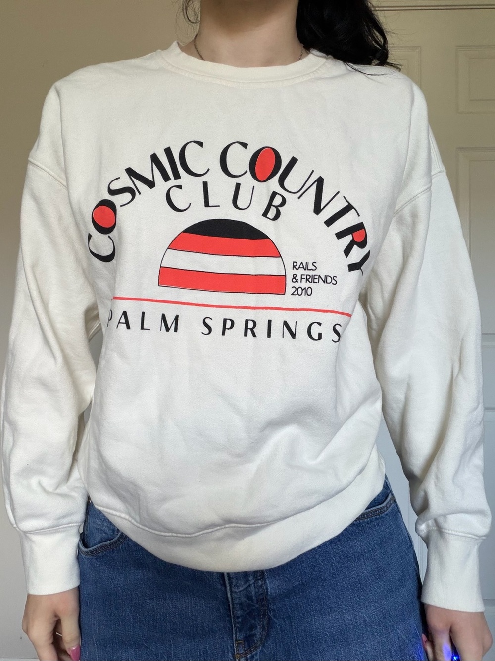 Cosmic Country Club Palm Springs Graphic Sweatshirt - Picture 5 of 7